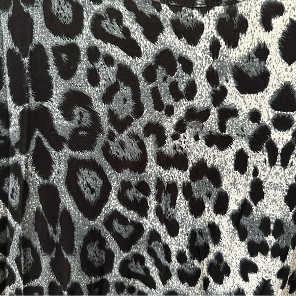 Leopard Print Long Sleeve Dress - Picture 5 of 8